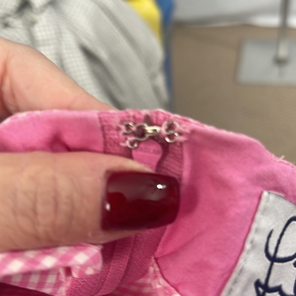 Lilly Pulitzer White Label pink gingham skirt. Size 6 - Picture 8 of 13